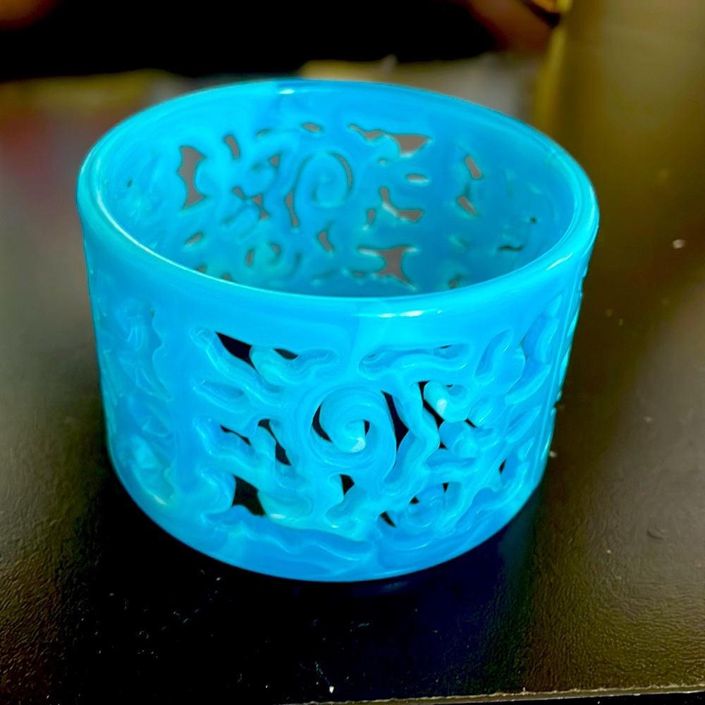 Ladies plastic cuff bracelet